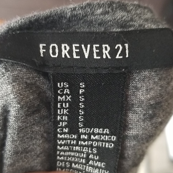 Forever 21 grey muscle tee small - Picture 4 of 4